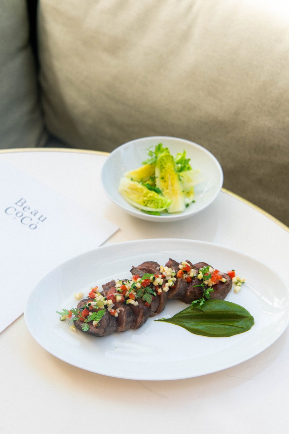 Photographie culinaire et ambiance de restaurant