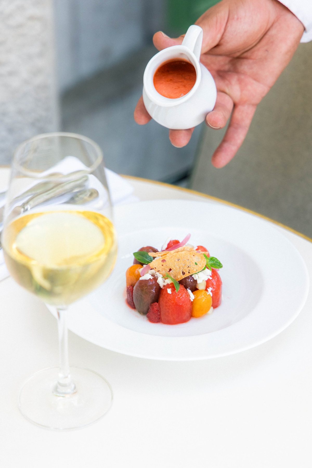 Photographie culinaire et ambiance de restaurant