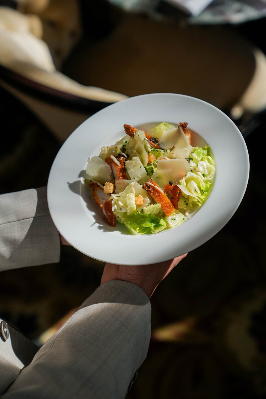 Photographie culinaire et ambiance de restaurant